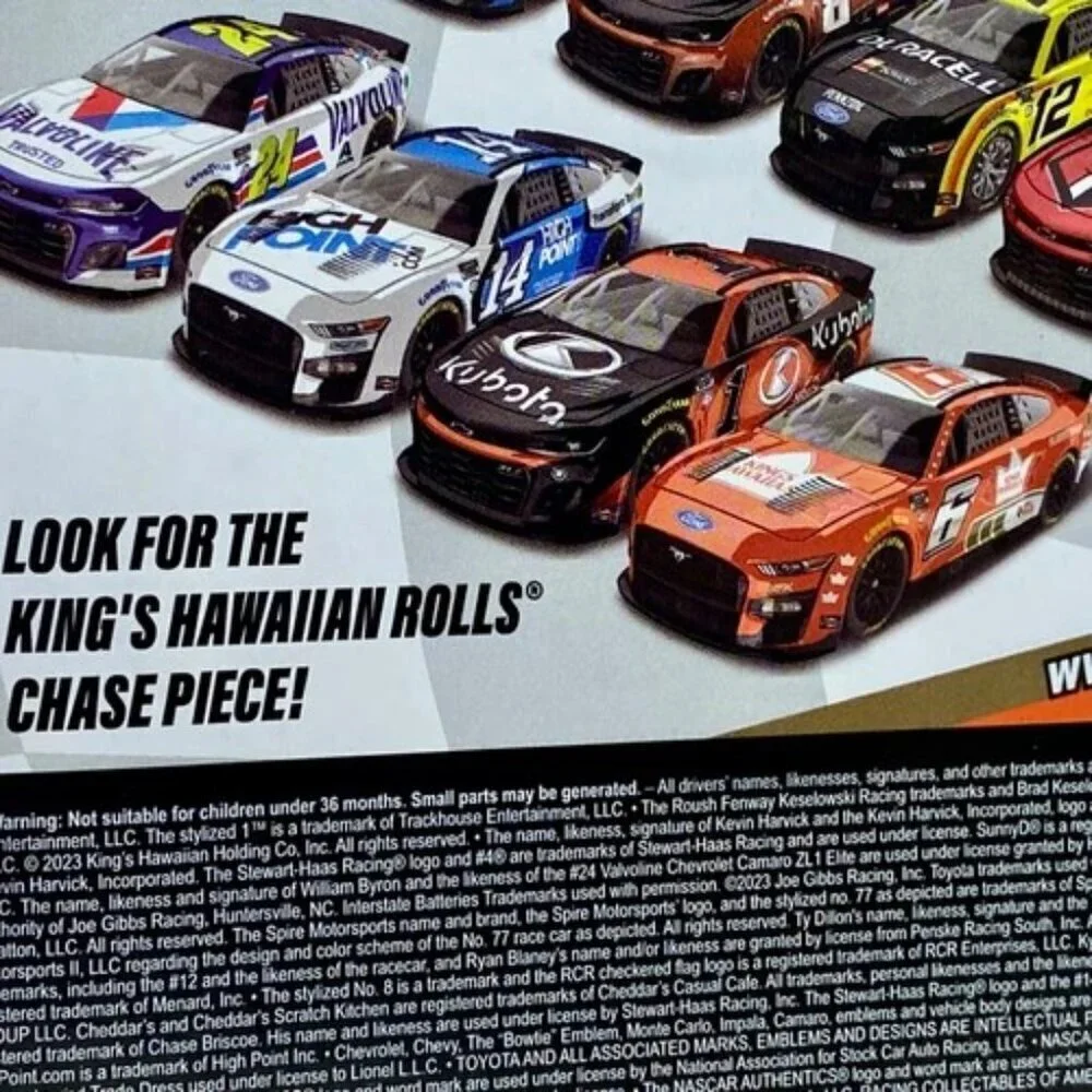 Nascar‎ Authentics Brad Keselowski 6 King's Hawaiin Rolls SKU-27878 Wave 08 2023